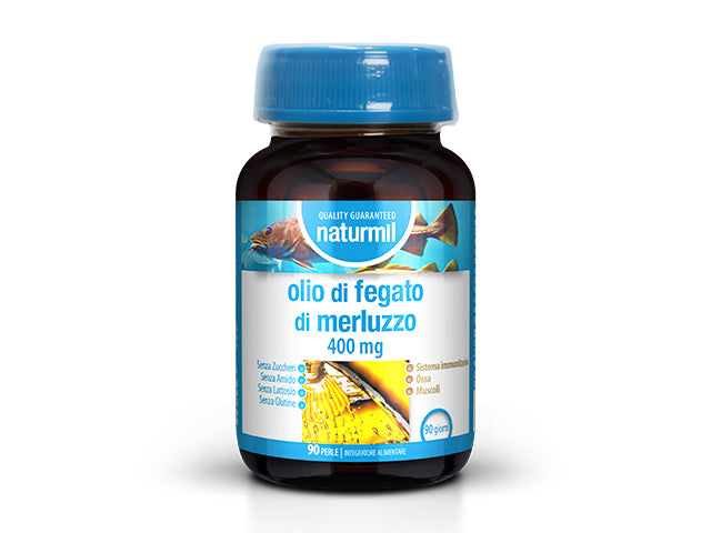 Naturmil Olio di fegato di Merluzzo 400mg 90p