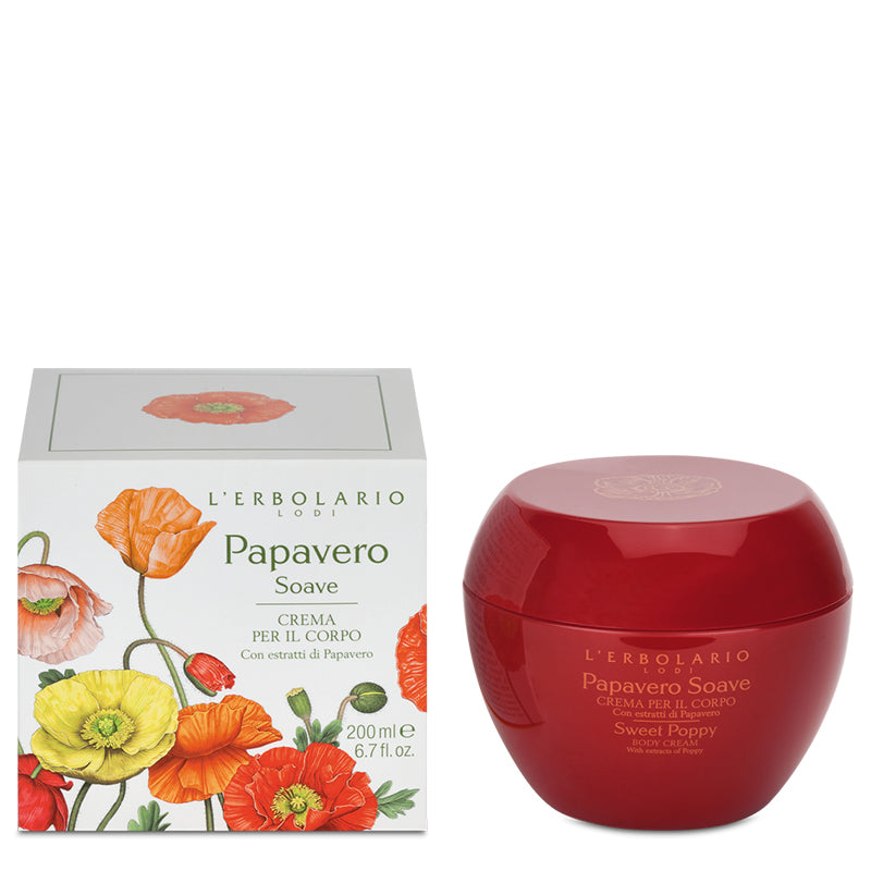 Papavero Soave Crema per il Corpo 200ml