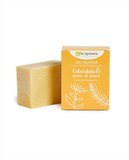 Bio Sapone Solido Calendula e germe di grano