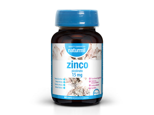 Naturmil Zinco 15mg 60cp