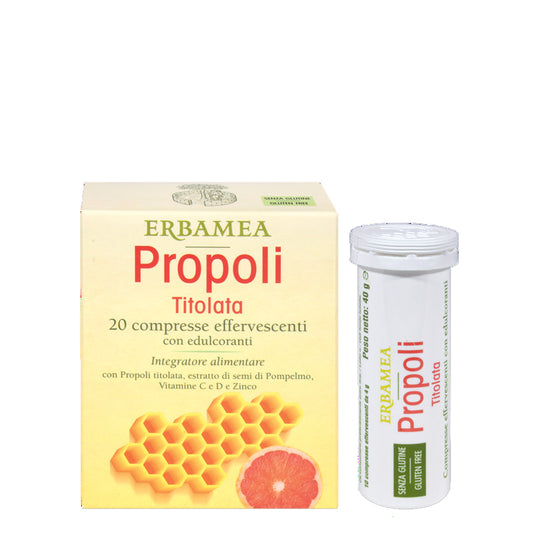 Propoli titolata 20 compresse effervescenti