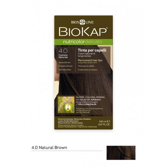 Biokap Nutricolor delicato 4.0 castano naturale