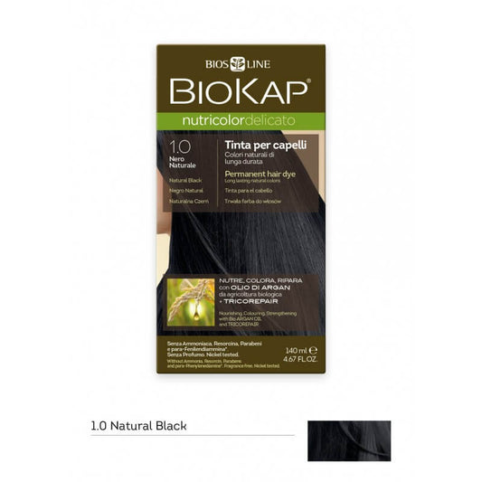 Biokap Nutricolor delicato 1.0 nero naturale