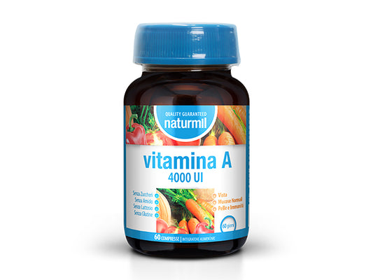 Naturmil Vitamina A 4000UI 60cp