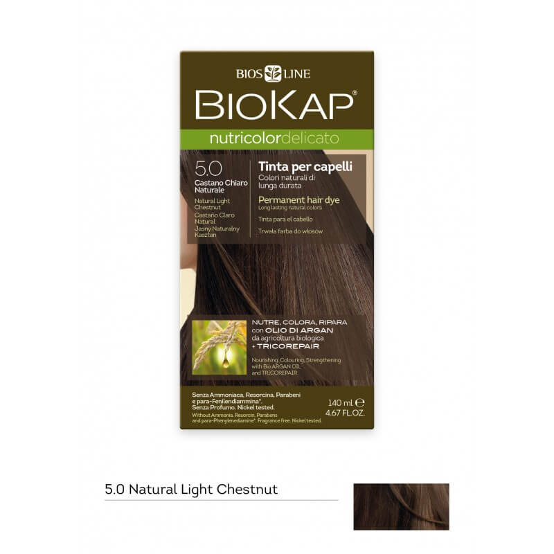 Biokap Nutricolor delicato 5.0 castano chiaro naturale