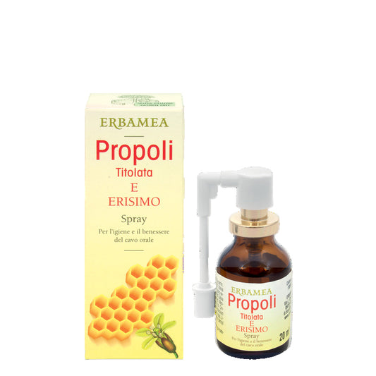 Propoli titolata ed Erisimo spray